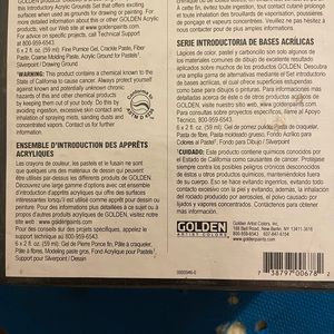 Golden Artist Colors Acrylic Grounds Set